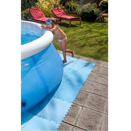 Tapis de sol mousse Puzzle pour piscine - Accessoires piscine hors sol